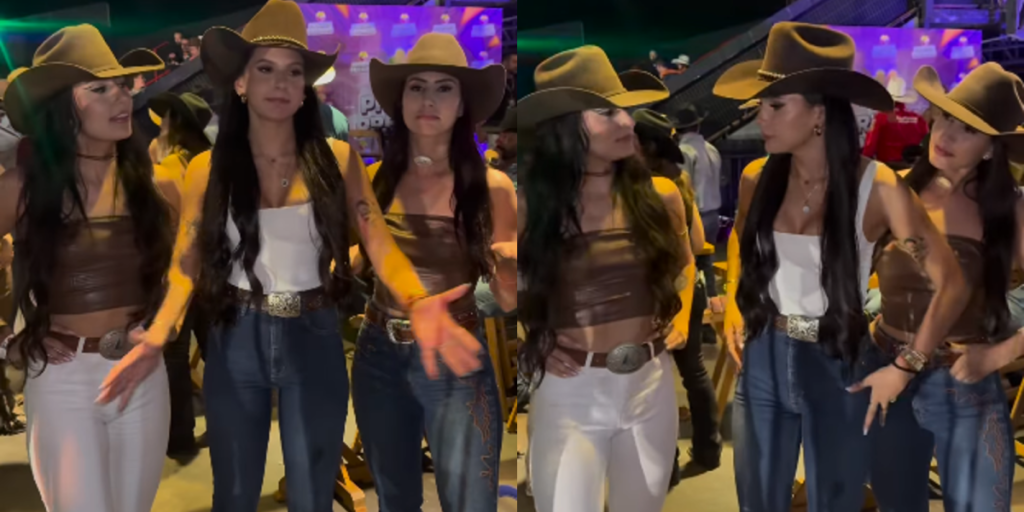 Ana Castela encontra sósias e brinca: "Nunca vão saber se sou eu"