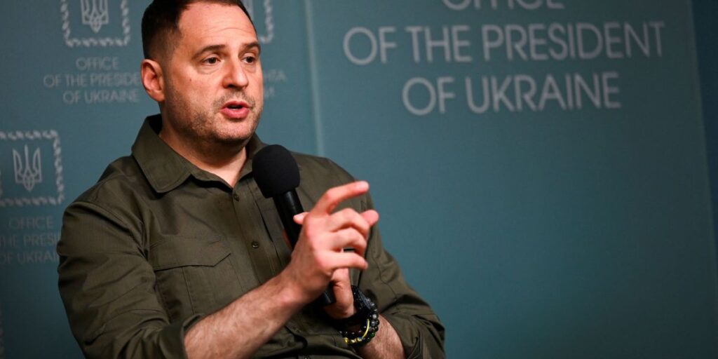 Ucrânia não concordará com conflito "congelado" com a Rússia, diz chefe