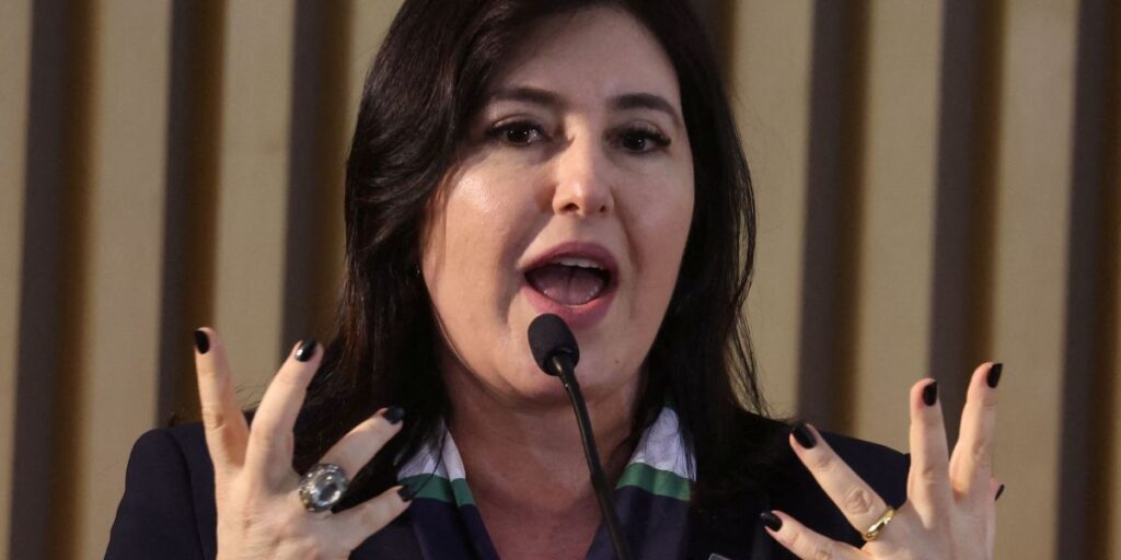 Tebet afirma acreditar que Selic poderá começar a cair no 2º semestre