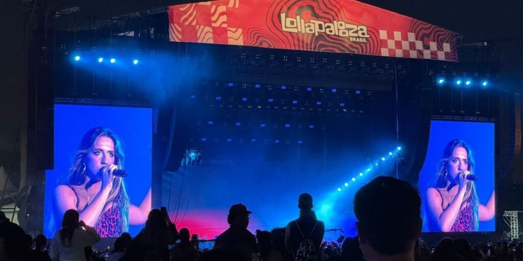 Lollapalooza: Tate McRae diz que esperou a vida toda para vir ao Brasil