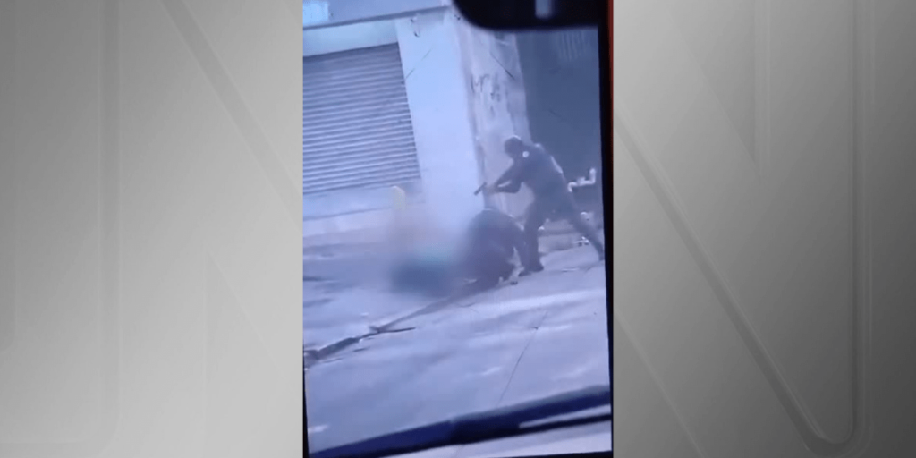 Vídeo mostra policial atirando e matando suspeito em São Paulo; veja