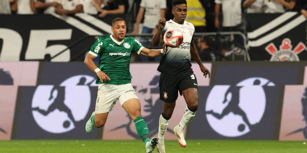 Veja lance do pênalti marcado para o Palmeiras na final do Paulistão