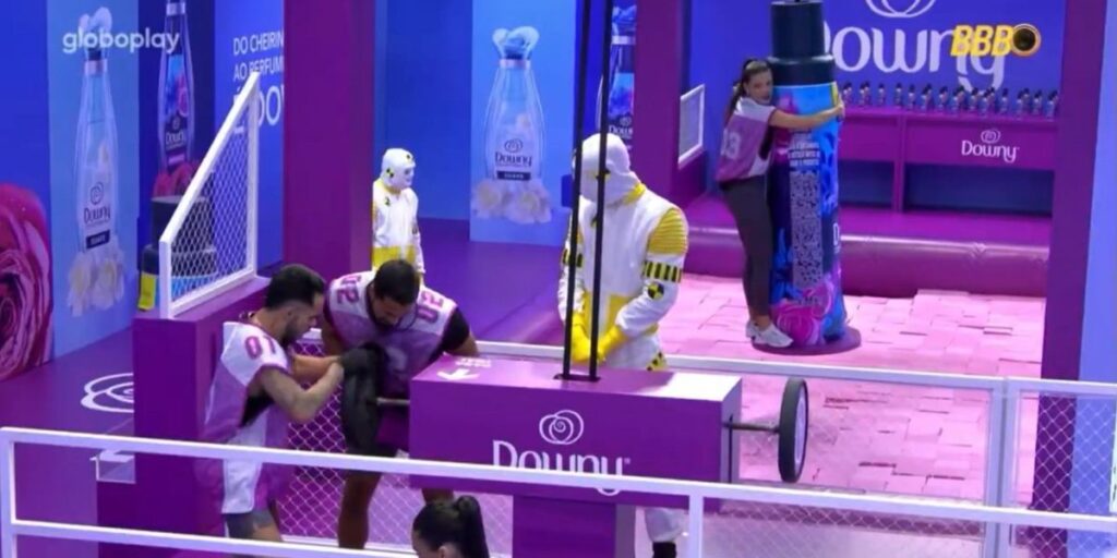 BBB25: grupo rosa vence primeira fase da Prova do Líder; final será ao vivo