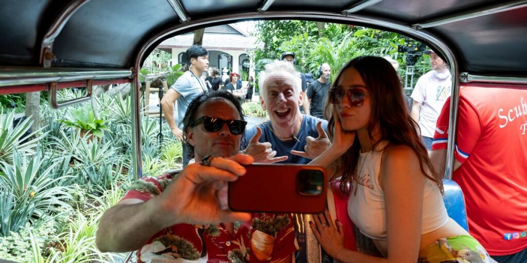 "The White Lotus": veja fotos dos bastidores da terceira temporada
