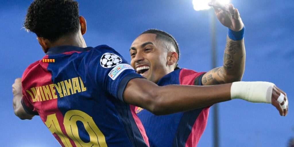 Godín projeta Atlético x Barcelona e exalta momento de Raphinha e Yamal