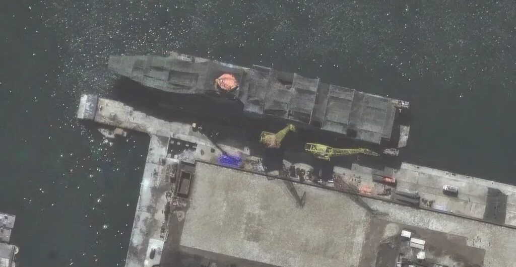 Coreia do Norte pode estar construindo maior navio de guerra da história