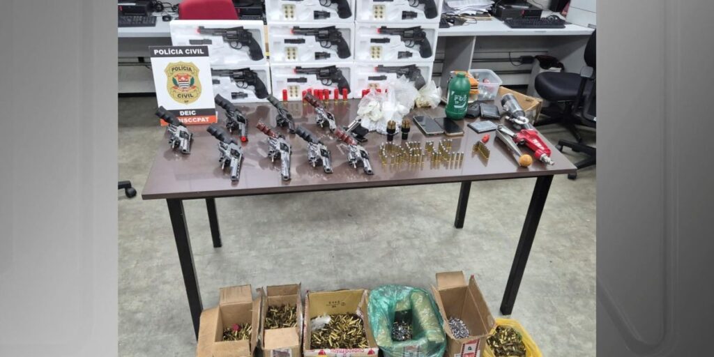 Armeiro do crime organizado é preso na Grande São Paulo