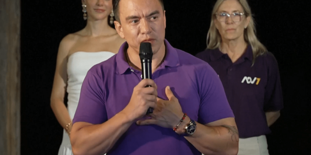 Lula parabeniza Daniel Noboa por reeleição no Equador