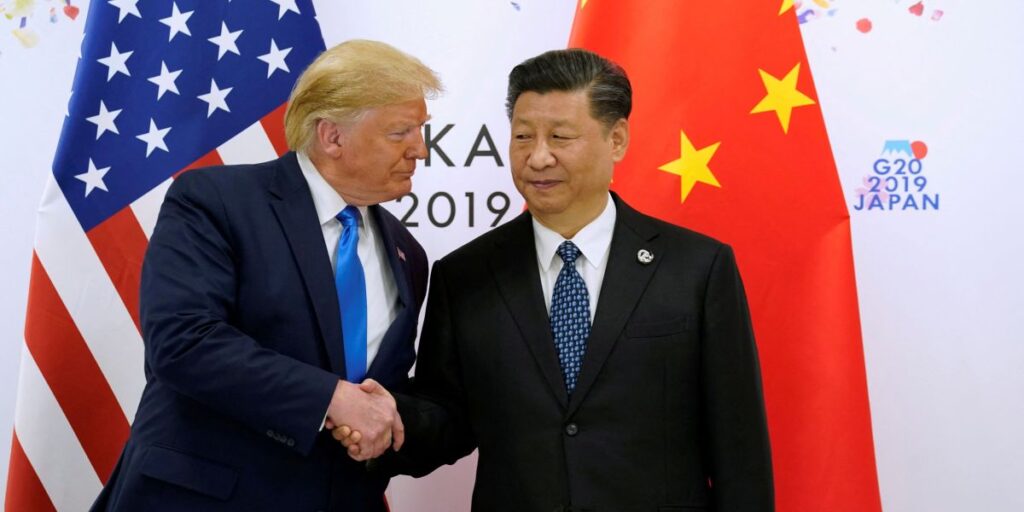 Trump expressa otimismo de que EUA e China chegarão a acordo sobre tarifas