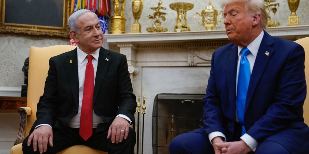Trump e Netanyahu vão se reunir nesta segunda-feira (7) na Casa Branca