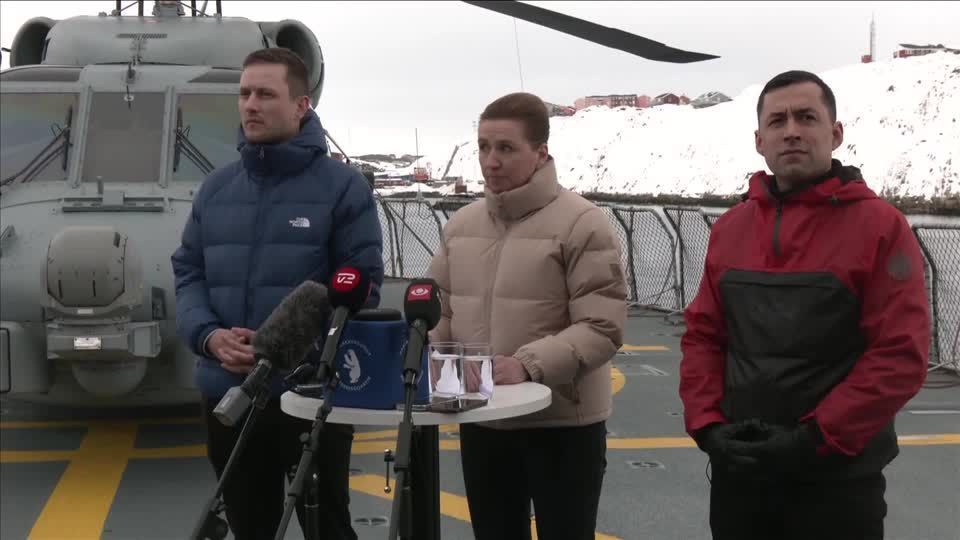 "Você não pode anexar outro país", diz líder da Dinamarca aos EUA