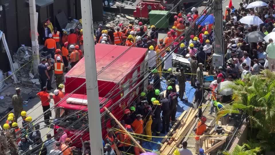 Sobe para 113 o número de mortos em desabamento na República Dominicana