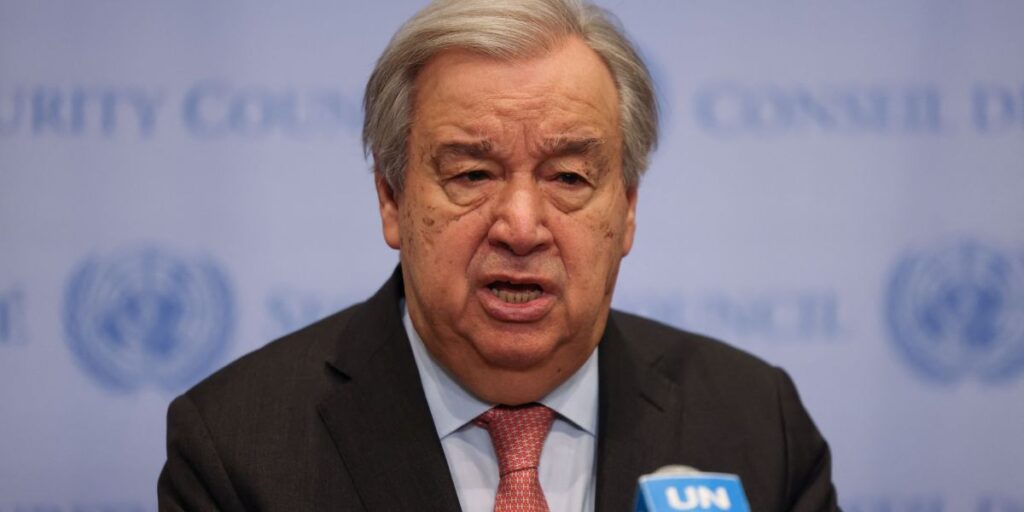Chefe da ONU rejeita novo plano israelense para controlar ajuda em Gaza