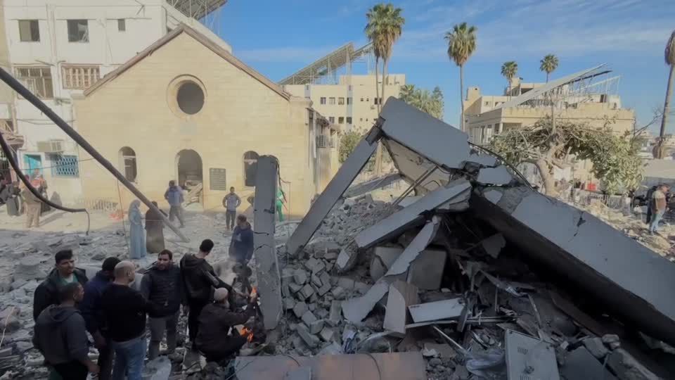 Ataque israelense atinge um dos principais hospitais de Gaza