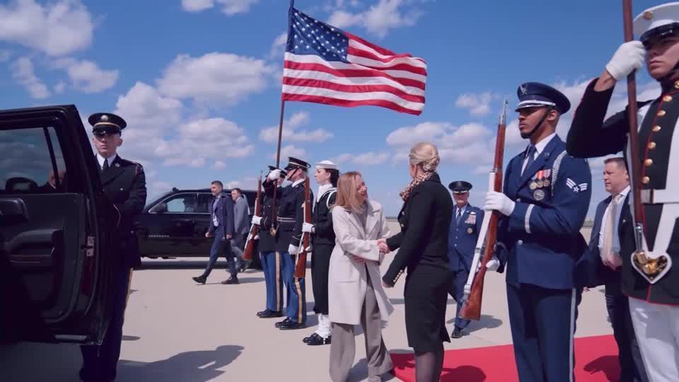 Primeira-ministra italiana chega aos EUA para se reunir com Trump