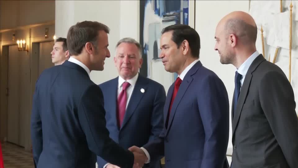 Rubio e Macron se encontram em Paris para discutir Irã e guerra na Ucrânia