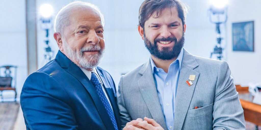 Lula recebe presidente do Chile, Gabriel Boric, em Brasília na terça (22)