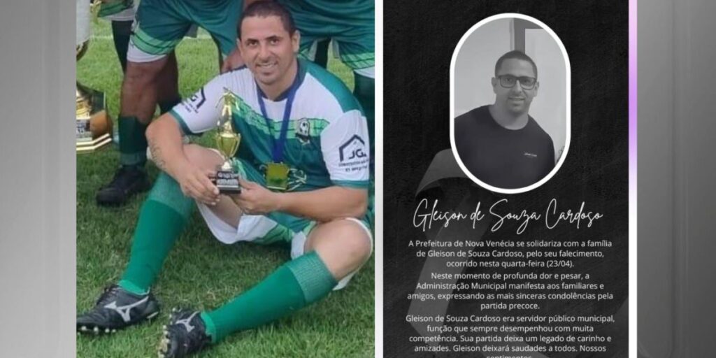 Servidor público morre durante partida de futsal no Espírito Santo