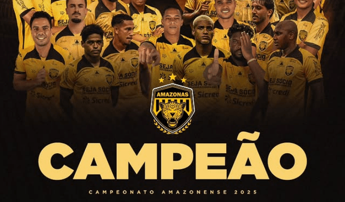 Amazonas vence o campeonato estadual sobre o Nacional