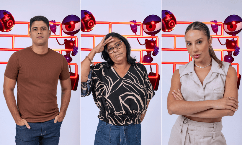BBB25: Guilherme, Joselma e Renata disputam Paredão que define Top 5