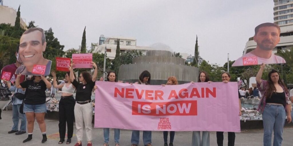 Dia da Memória do Holocausto: familiares protestam por reféns em Gaza
