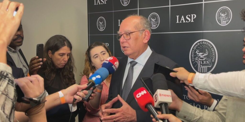 "Não tem cabimento a anistia", diz Gilmar Mendes