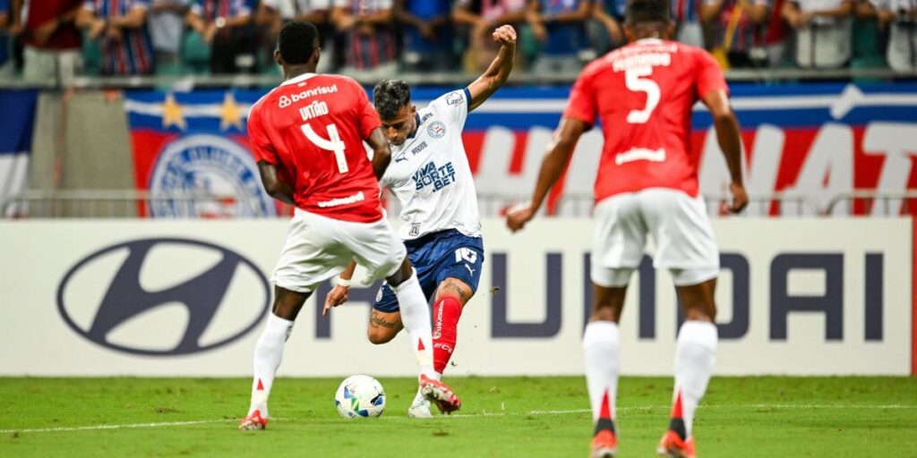 Bahia 1 x 1 Internacional: acompanhe os lances do jogo pela Libertadores