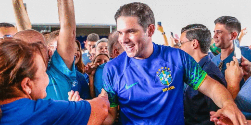 Hugo Motta defende que camisa 2 da Seleção Brasileira continue sendo azul