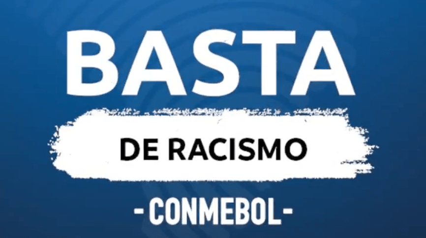 Após polêmicas por racismo, Conmebol lança campanha contra preconceito