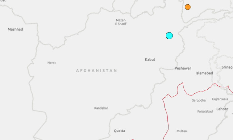 Terremoto de magnitude 5,6 atinge norte do Afeganistão