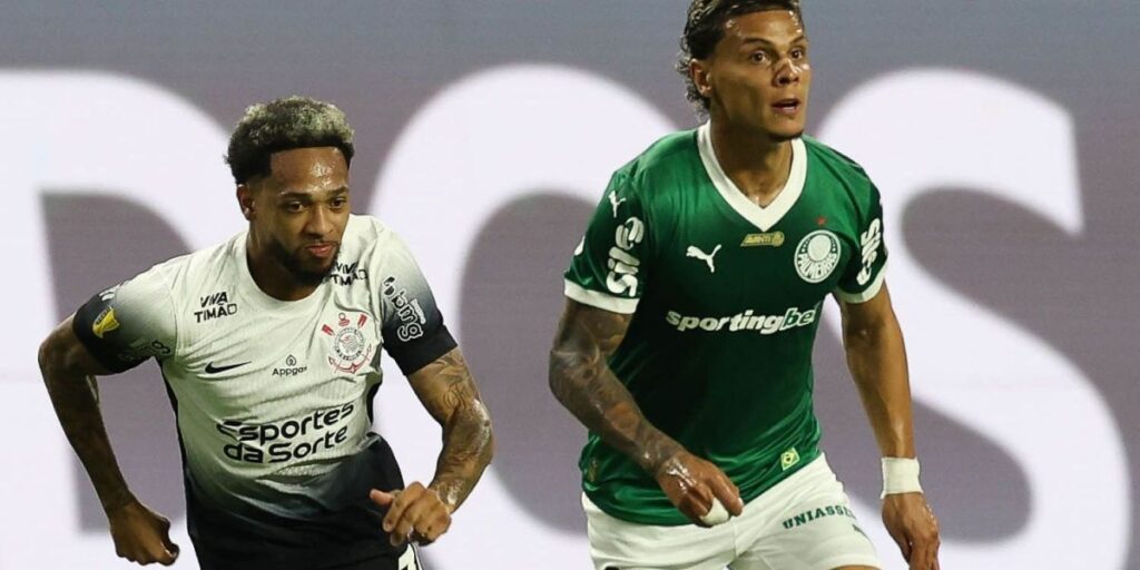 Palmeiras x Corinthians: Confira as escalações do derby no Brasileirão