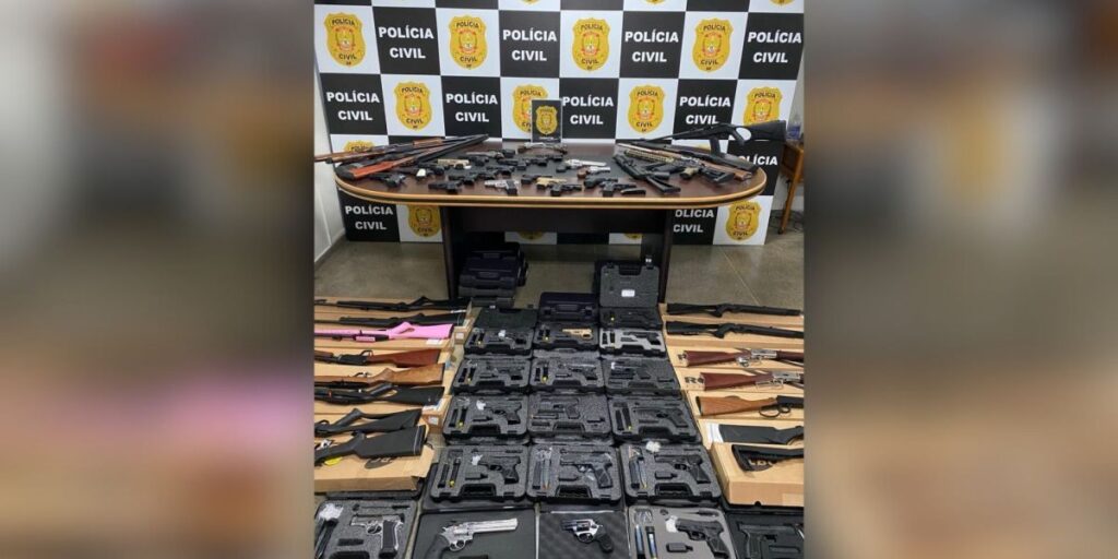 Esquema de facção da Bahia comprou mais de 100 armas em Brasília