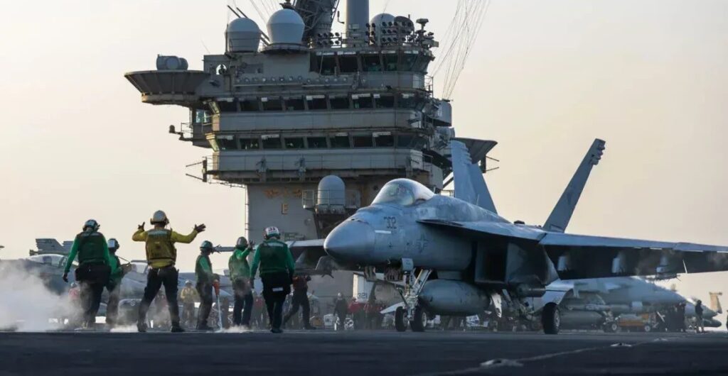 EUA perdem caça de US$ 60 milhões que caiu de porta-aviões no mar