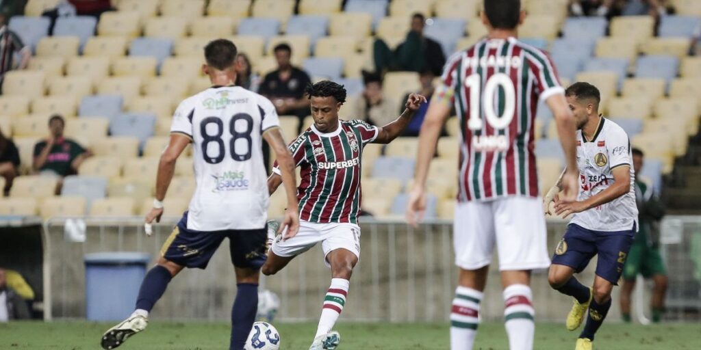 Fluminense fura retranca da Aparecidense e abre vantagem na Copa do Brasil
