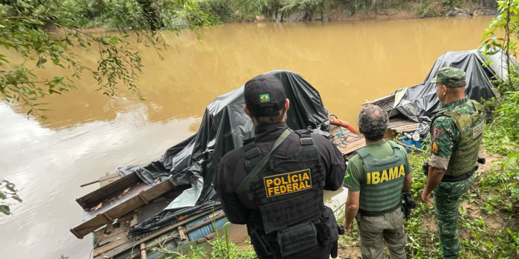 PF combate extração ilegal de ouro em cidades históricas de MG