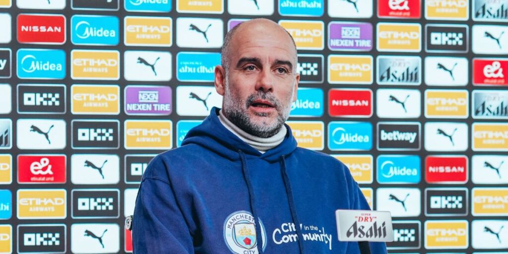 Guardiola diminui título da Copa da Inglatera antes de Forest x City