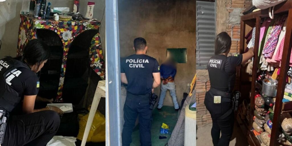 Polícia prende dois homens suspeitos de gravar estupro de adolescente em GO
