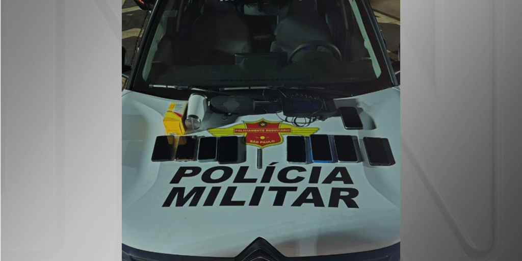 SP: cinco suspeitos são presos em praça de pedágio após cometerem roubos