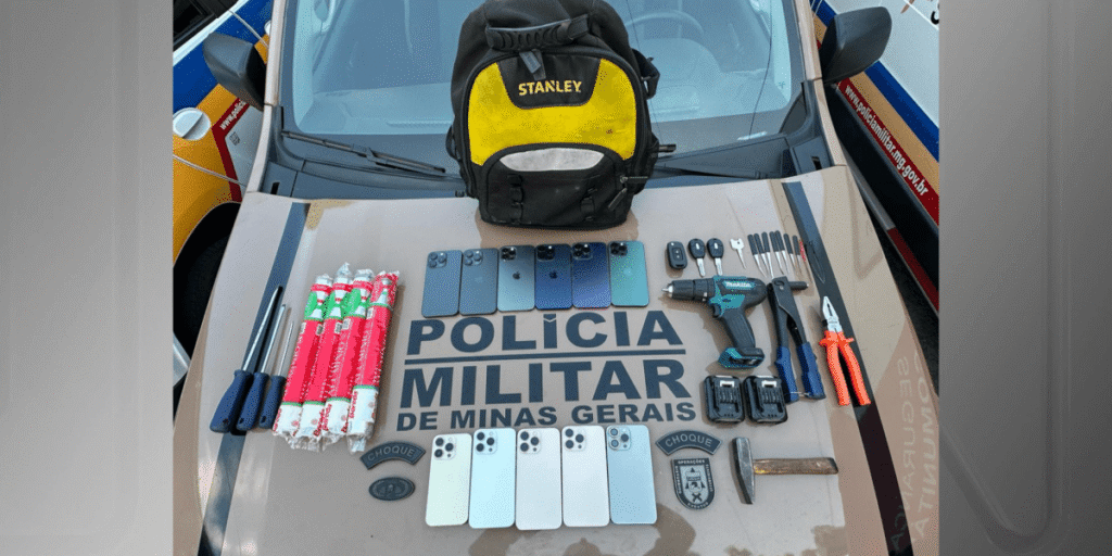 Dois homens são presos suspeitos de furtarem 11 iPhones durante show em BH