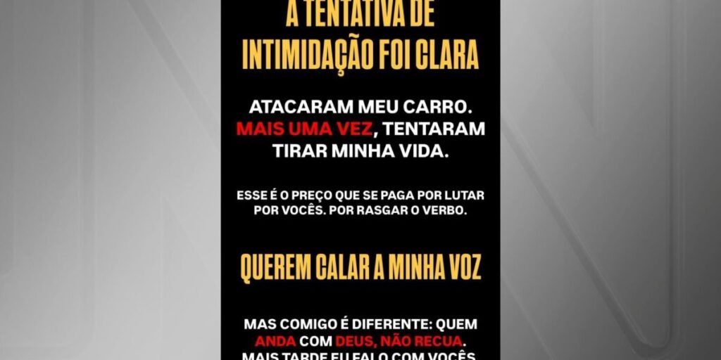 Carro de deputado é atingido por tiros no Rio de Janeiro