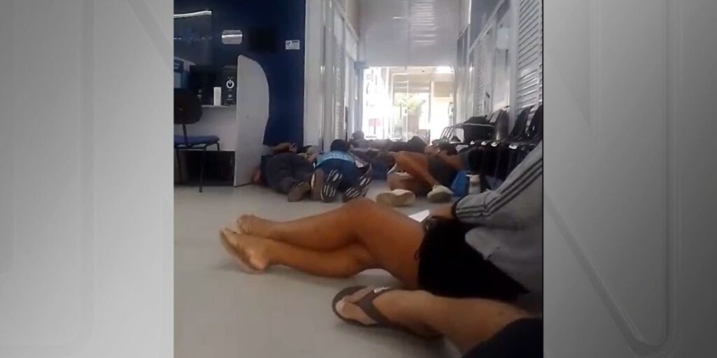 Vídeo: Tiroteio interrompe atendimento e causa pânico em UPA no Rio