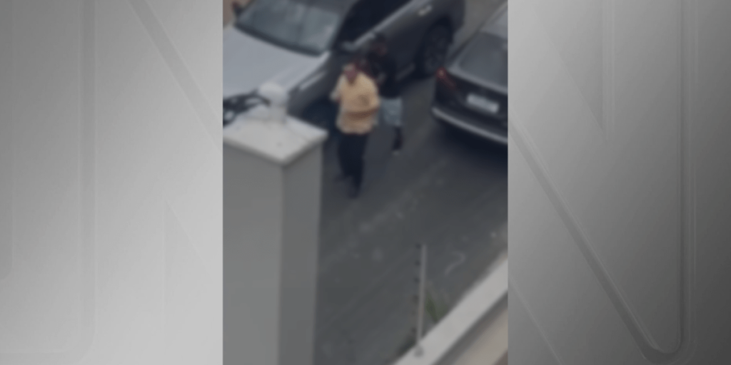 Vídeo: Suspeitos realizam assalto a mão armada em Santo André