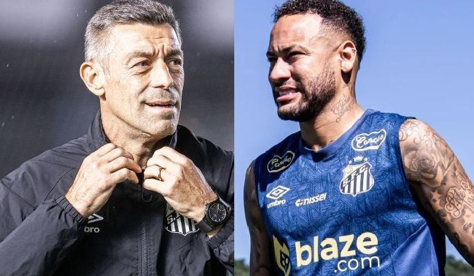 Neymar se pronuncia após demissão de Pedro Caixinha no Santos