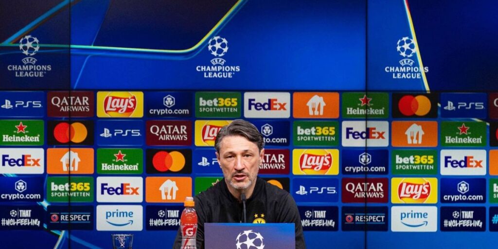 Niko Kovac fala em “milagre” e pede reação do Dortmund contra o Barcelona