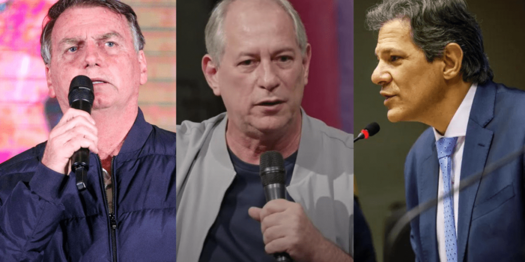 Bolsonaro lidera cenário sem Lula, seguido por Ciro e Haddad, diz Datafolha