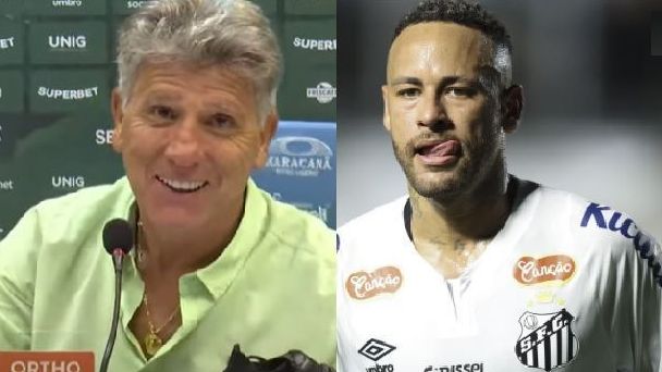 Vídeo: Renato Gaúcho provoca Neymar no Maracanã