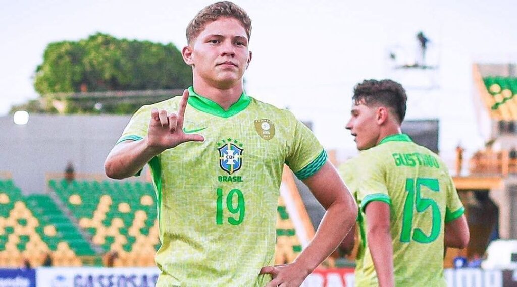 Brasil vai à final do Sul-Americano Sub-17 com gol de "Haaland do Sertão"
