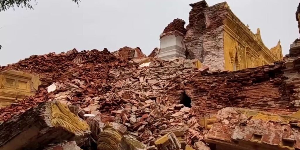 Moradores de Mianmar relatam desemprego após passagem de terremoto