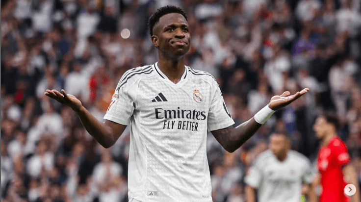 Confiante? Vini Jr faz mistério antes de Real Madrid x Arsenal na Champions