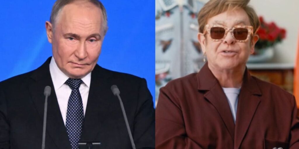 Rússia proíbe atividades de fundação de Elton John que combate Aids e HIV